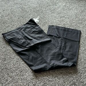 BNWT Women's Talbots Modern Black Dress Pants Size 10 Rich Soft Cotton Pants